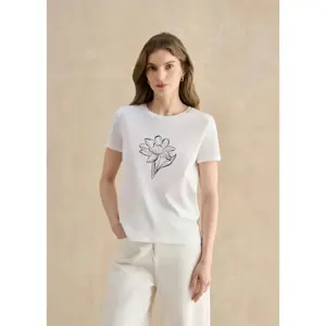 Hobbs London Pixie Print T-Shirt
